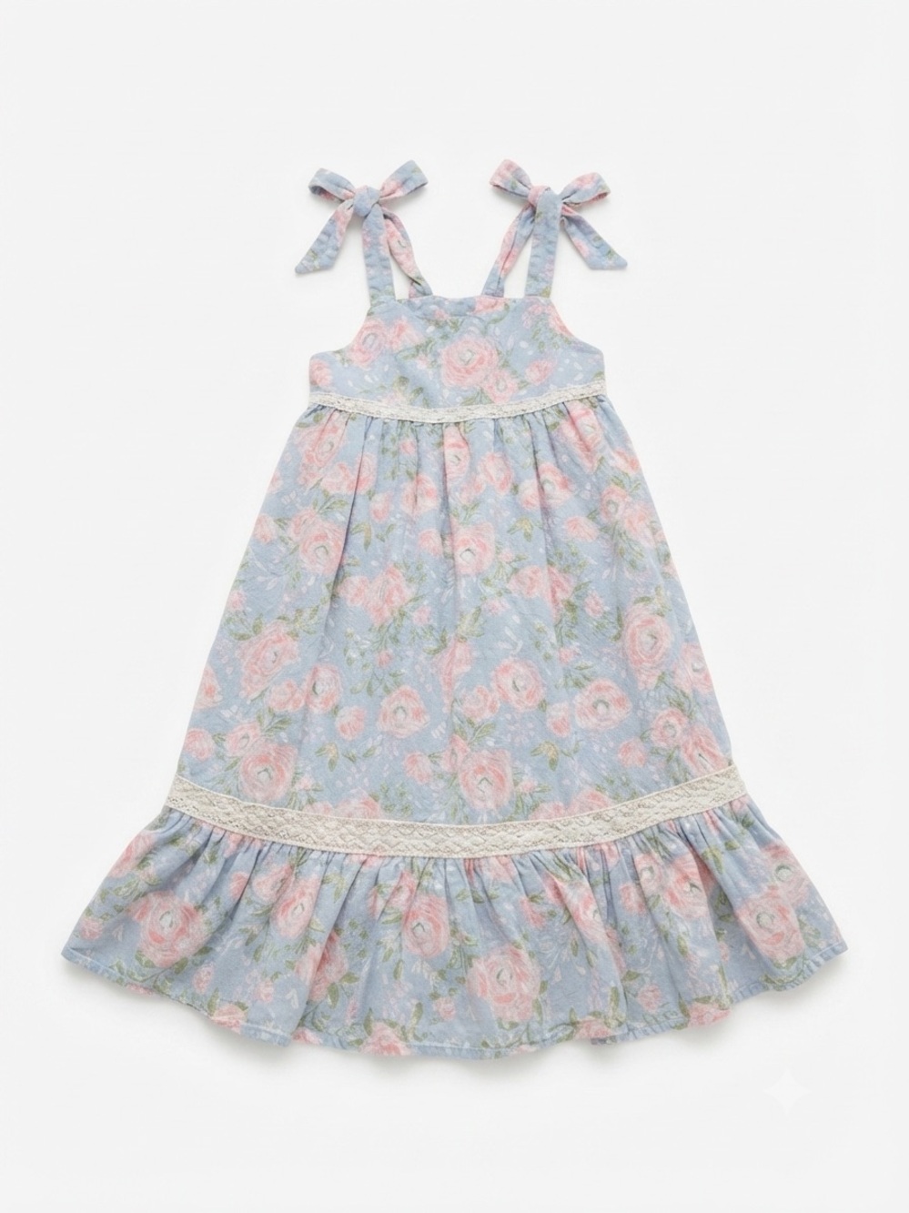 Haute Hippie Kids Cottagecore Crochet Dress Size 5T
